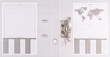 Office Products OFFICE products ordner voor A4, PP, rug van 5 cm, zwart — levering per 24