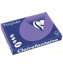 Clairefontaine Clairefontaine Trophée Intens, gekleurd papier, A3, 160 g, 250 vel, violet
