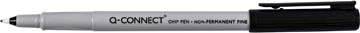 Q-CONNECT Q-CONNECT OHP marker, non permanent, fijn, zwart