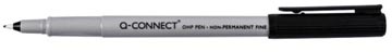 Q-CONNECT Q-CONNECT OHP marker, non permanent, fijn, zwart