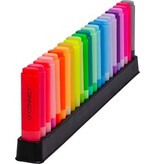 Q-CONNECT Q-CONNECT markeerstift, deskset, 23 verschillende kleuren