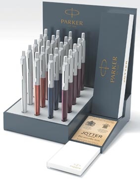 Parker Parker Jotter balpen, display met 20 stuks in geassorteerde kleuren