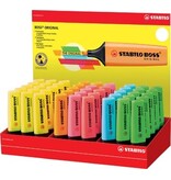 Stabilo STABILO BOSS ORIGINAL markeerstift, display van 45 stuks in 6 geassorteerde kleuren
