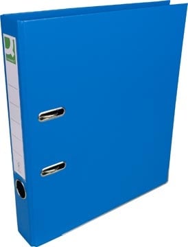 Q-CONNECT Q-CONNECT ordner, voor ft A4, volledig uit PP, rug van 5 cm, blauw