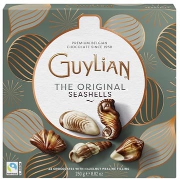 Guylian Guylian zeevruchten chocolade, Xmas Edition, doos van 250 g