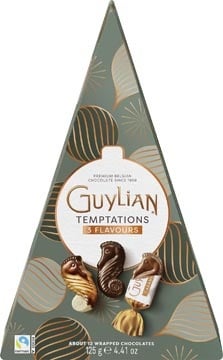 Guylian Guylian chocolade Temptations Mix, Kerstboom, doos van 125 g