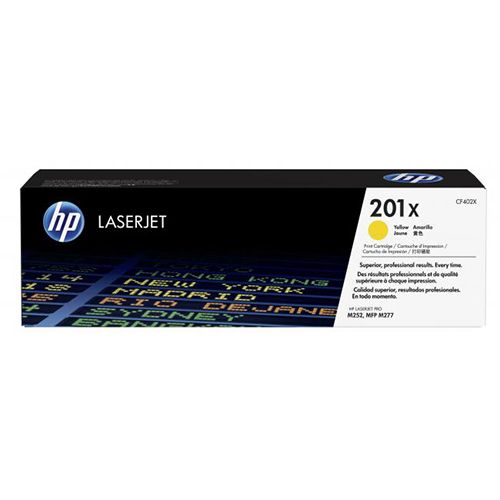 HP HP 201X (CF402X) toner yellow 2300 pages (original)