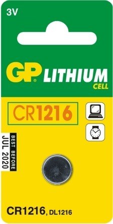 GP GP Lithium knoopcel CR1216, blister 1