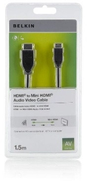 Belkin Cable Belkin HDMI to Mini HDMI 1.5 M