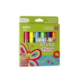 Apli Kids Apli Kids color sticks fluor, blister met 6 stuks