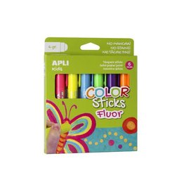 Apli Kids Apli Kids Color Sticks Fluo 6X [1st]