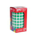 Apli Kids Apli Kids stickers op rol, cirkel diameter 10,5 mm, groen