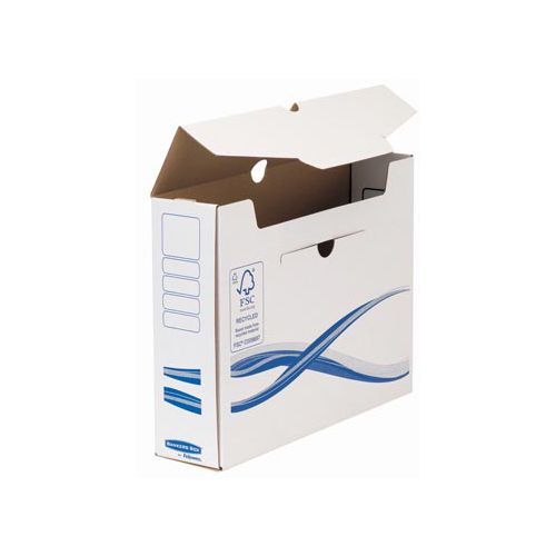 Bankers Box Bankers Box Basic, transfer archiefdoos, ft A4+, rug van 8 cm
