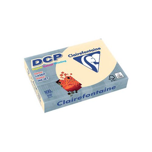 Clairefontaine Clairefontaine DCP presentatiepapier A4 100g ivoor 500 vel