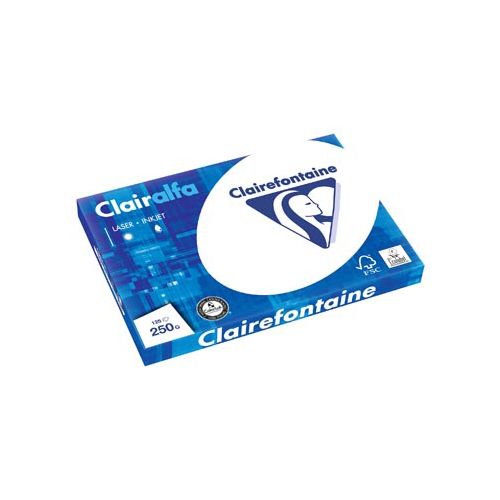 Clairefontaine Clairefontaine Clairalfa presentatiepapier A3,250g,125 [5st]