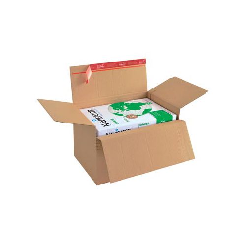 Colompac verzenddoos CP141, ft 44,5 x 31,5 x 18 -30 cm, bruin
