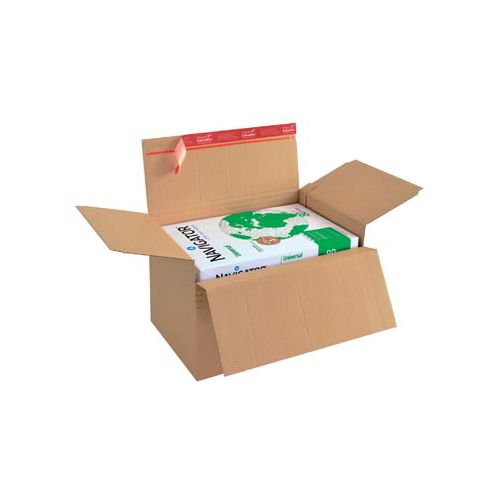 Colompac verzenddoos CP141, ft 30,5 x 22,8 x 7 -16 cm, bruin