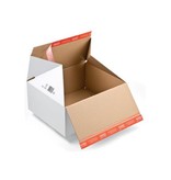Colompac verzenddoos CP155, ft 38,9 x 32,5 x 16 cm, bruin