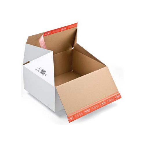 Colompac verzenddoos CP155, ft 38,9 x 32,5 x 16 cm, bruin