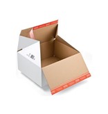 Colompac verzenddoos CP155, 18,4x14,9x12,7cm, bruin [20st]