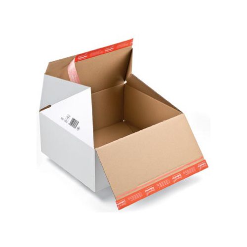 Colompac verzenddoos CP155, 18,4x14,9x12,7cm, bruin [20st]