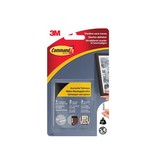 Command Command fotolijststrip, small, draagvermogen 1,8 kg, zwart, blister van 8 stuks