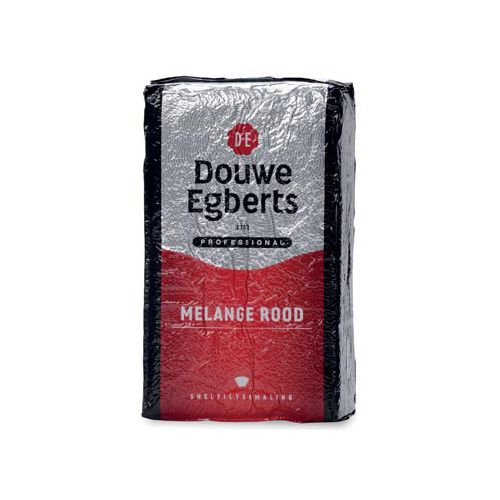 Douwe Egberts Douwe Egberts gemalen koffie voor snelfilters Rood, pak van 1 kg