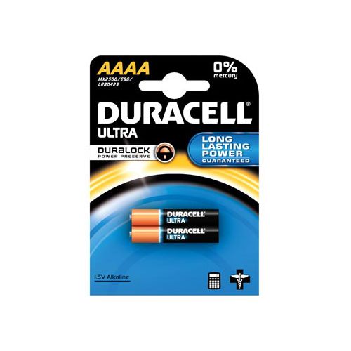 Duracell Duracell batterijen Ultra Power AAAA, blister van 2 stuks