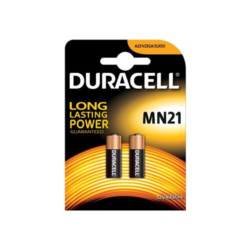 Duracell Duracell batterijen Alkaline Security MN21, blister van 2st