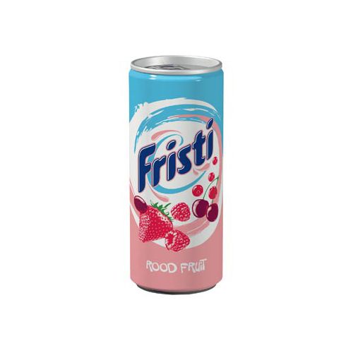Fristi Fristi yoghurtdrank, blik van 25 cl, pak van 12 stuks