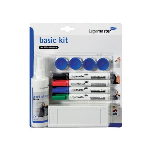 Lega Legamaster basic kit voor whiteboards, op blister