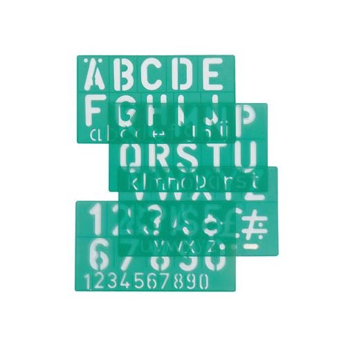 Linex Linex lettersjabloon 30 mm