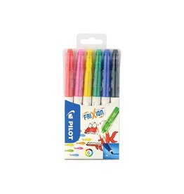 Pilot Pilot viltstift Frixion Colors, etui met 6 stuks