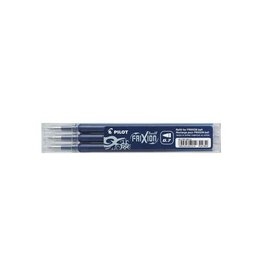 Pilot Pilot vulling voor Frixion Ball en Frixion Ball Clicker zwart-blauw, doosje met 3 stuks