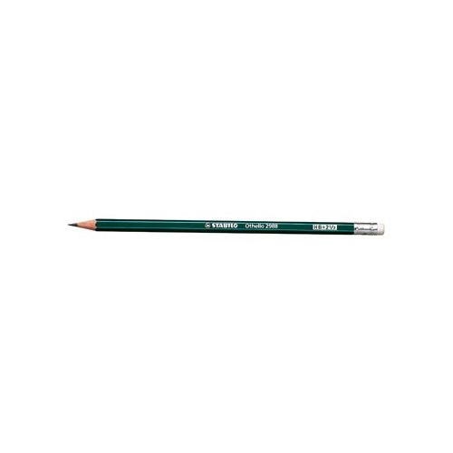 Stabilo STABILO Othello potlood, B, met gum — levering per 12