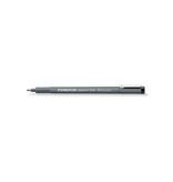 Staedtler Staedtler pigment liner fineliner, beitelpunt, schrijfbreedte 2 mm, zwart