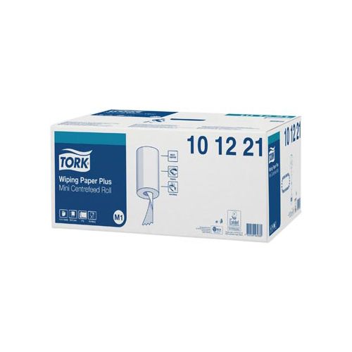 Tork Tork poetspapier Mini Centerfeed, 2-laags, systeem M1, pak van 11 rollen