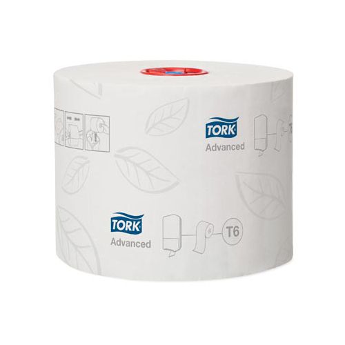 Tork Tork toiletpapier Mid-Size, 2-laags, 100 meter, systeem T6, pak van 27 rollen