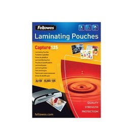 Fellowes lamineerhoes Capture125 ft A2, 250 micron (2 x 125 micron), pak van 50 stuks