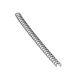 Fellowes Fellowes draadruggen, doos van 100 stuks, 12 mm, zwart