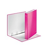 Leitz Leitz WOW ringmap 4 ringen, roze