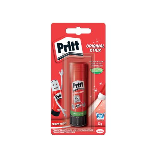 Pritt Pritt plakstift 22 g, op blister