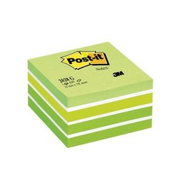Post-It Notes Post-It Notes kubus, 450vel, ft 76 x 76 mm, groen