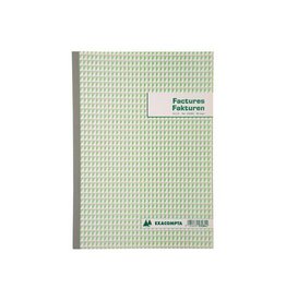 Exacompta Exacompta factuurboek, ft 29,7x21 cm, tweetalig, dupli (50 x 2 vel)