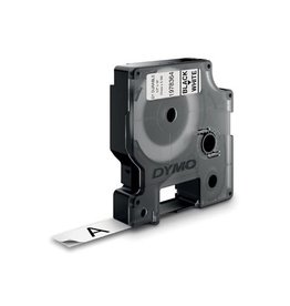 Dymo Dymo Tape D1 12Mmx5M Zwart/Wit [1st]