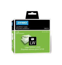 Dymo Dymo duurzame etiketten LabelWriter 89x36mm, 260 etiketten