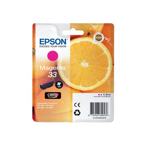 Epson Epson 33 (C13T3343010) ink magenta 300 pages (original)