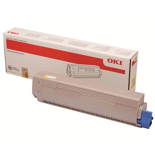 OKI OKI 45862837 toner yellow 7300 pages (original)