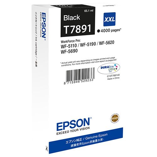 Epson Epson T7891 (C13T789140) ink black 4000 pages (original)