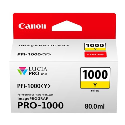 Canon Canon PFI-1000Y (0549C001) ink yellow 3365 pages (original)